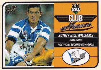 2005 Select Tradition - Club Heroes #CH2 Sonny Bill Williams Front